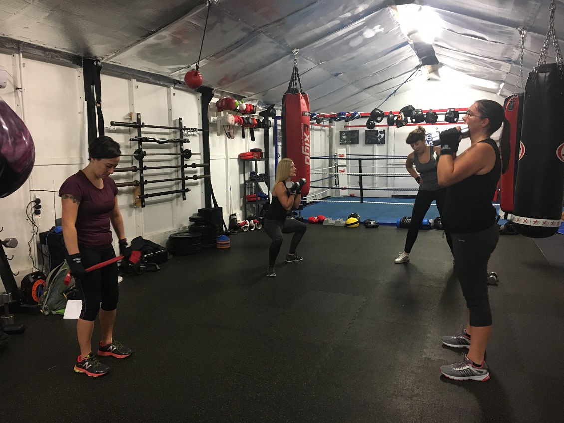 Womens Bootcamp Weight Training Boxing Circuits HIIT