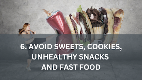 Avoid junk food for good mental health