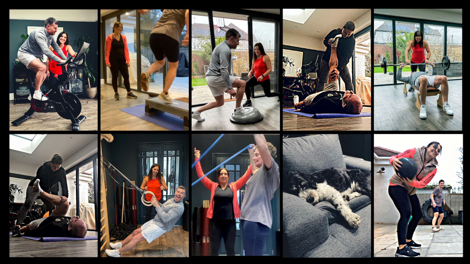 Golf Fitness Collage Small